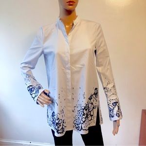 Escada Sport Swarovski Embellished Blouse
